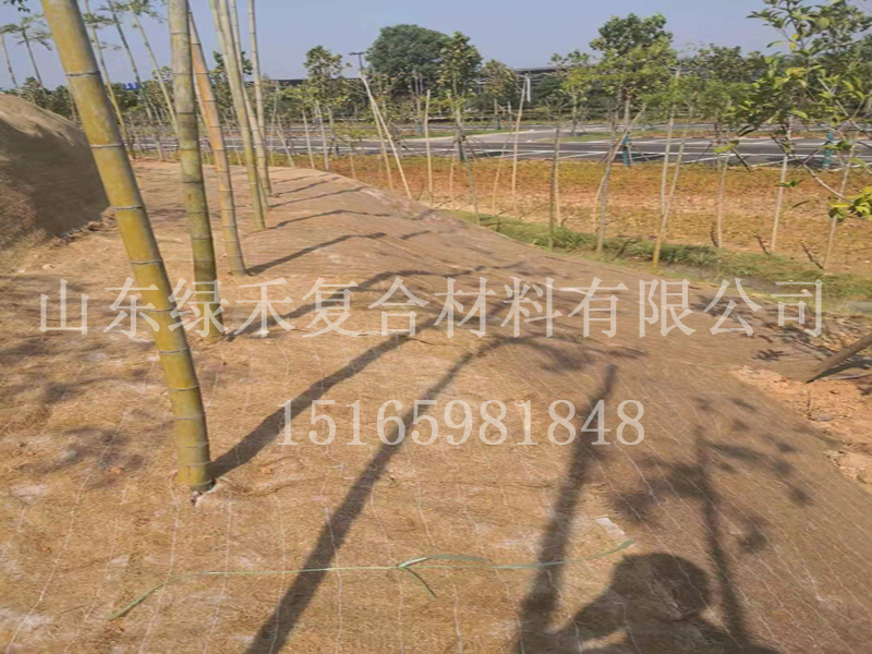 郴州的客户下单护坡草毯11000平已经发货！(图1)