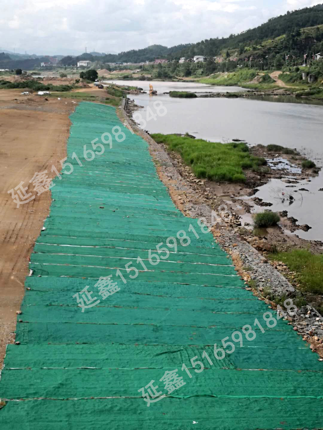 抗冲植生毯在沟渠中的护坡应用(图1) 抗冲植生毯在沟渠中的护坡应用(图1)