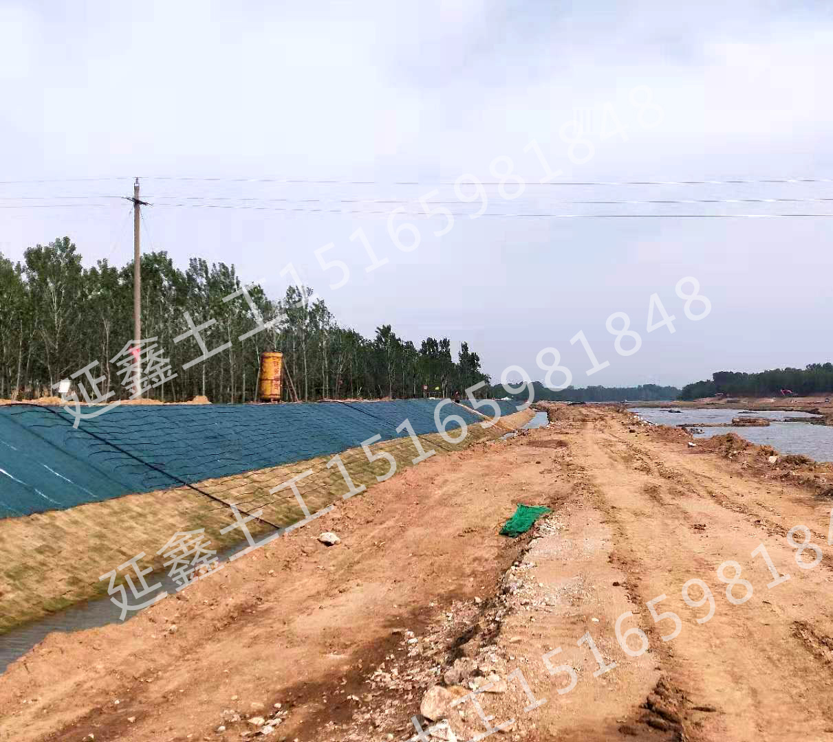 植生毯(村级)河道改造项目施工应用(图1) 植生毯(村级)河道改造项目施工应用(图1)